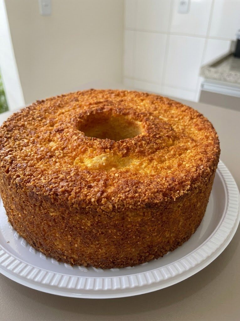Bolo de mandioca da Cia Casero
